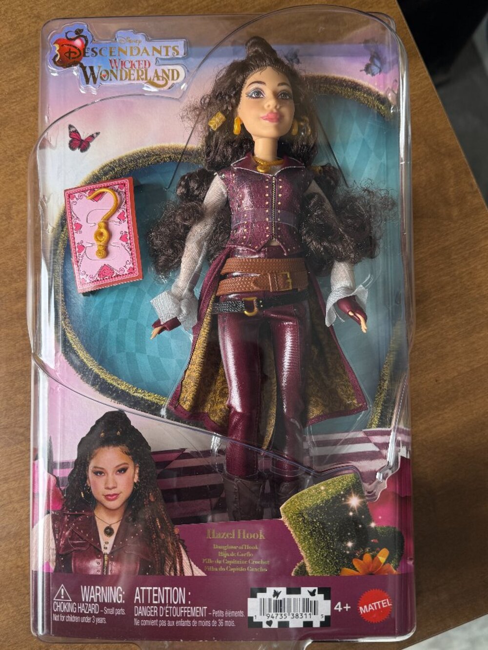 Disney Descendants Wicked Wonderland Hazel Hook Doll NIB Sealed